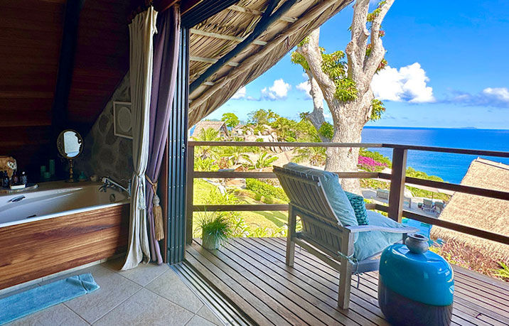 Chambre suite luxueuse et moderne Seychelles