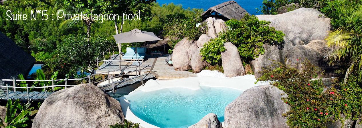 luxueuses chambres et suites Praslin Seychelles