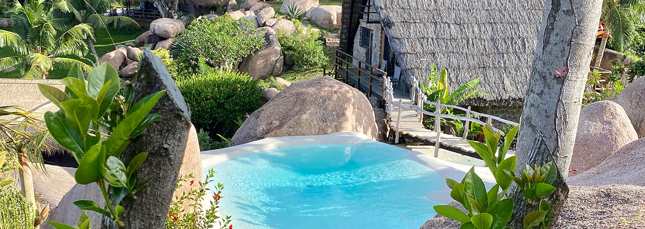 Pool spa Seychelles