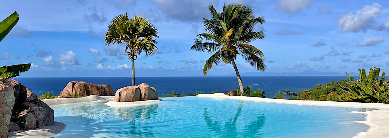 Vue océan indien exceptionnelle Seychelles