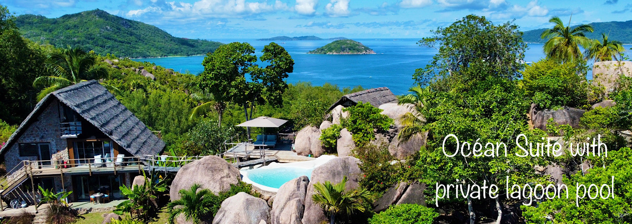 Spacious and top luxurious suite Praslin Seychelles