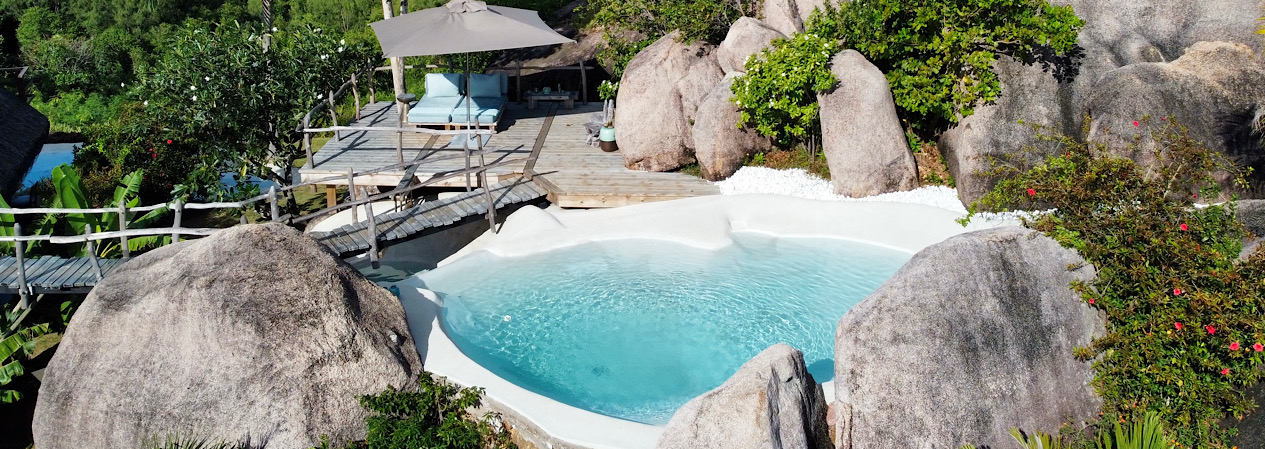 Spacious and top luxurious suite Praslin Seychelles