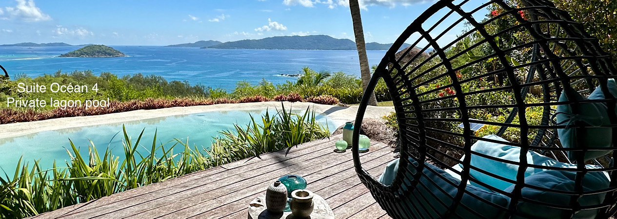 Spacious and top luxurious suite Praslin Seychelles